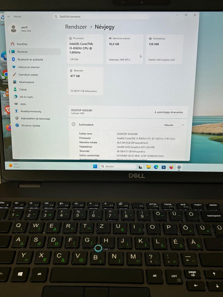 Dell Latitude 5500